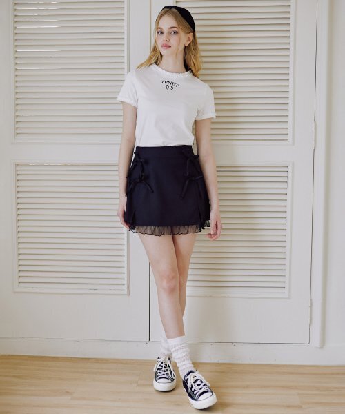 ZEROPLANET（ゼロプラネット）の「ラヤレースベビートップス[ホワイト]（Tシャツ/カットソー・レディース・その他・MEDIUM/SMALL）」の3枚目の写真