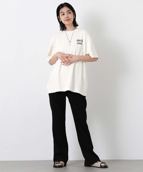 Gready Brilliant(グレディブリリアン)の「SESAMIロゴバンドT(Tシャツ/カットソー・レディース・オフホワイト・FREE)」の2枚目の写真
