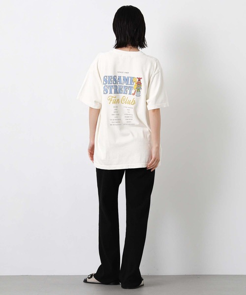 Gready Brilliant(グレディブリリアン)の「SESAMIロゴバンドT(Tシャツ/カットソー・レディース・オフホワイト・FREE)」の4枚目の写真