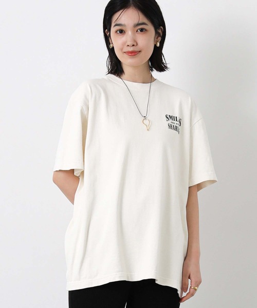 Gready Brilliant(グレディブリリアン)の「SESAMIロゴバンドT(Tシャツ/カットソー・レディース・オフホワイト・FREE)」の7枚目の写真