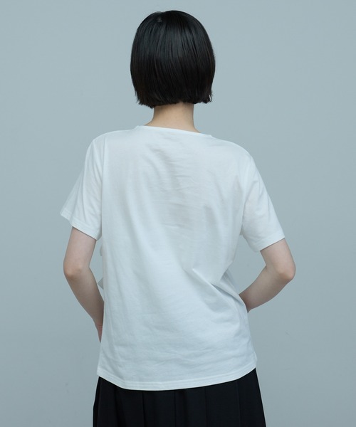 leimn(レイムン)の「リボンカットソー(Tシャツ/カットソー・レディース・ホワイト/ブラック/グレー・FREE)」の15枚目の写真