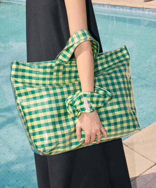 CITYSHOP(シティーショップ)の「COMING OF AGE PVC TOTE #1016:トートバッグ(トートバッグ・レディース・イエロー・FREE)」の1枚目の写真