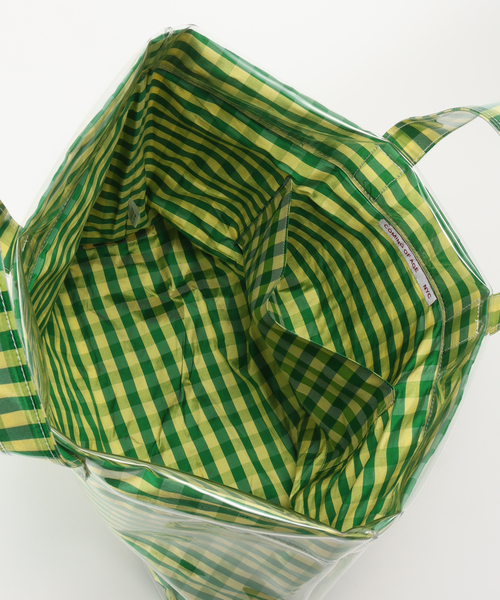 CITYSHOP(シティーショップ)の「COMING OF AGE PVC TOTE #1016:トートバッグ(トートバッグ・レディース・イエロー・FREE)」の6枚目の写真