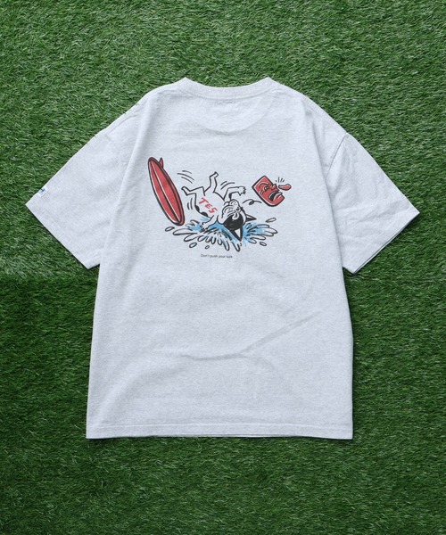 The Endless Summer(エンドレスサマー)の「TES TENGU BUHI T-SHIRT/ Tシャツ(Tシャツ/カットソー・メンズ・グレー/ホワイト/ベージュ・SMALL/MEDIUM/LARGE/X-LARGE/XX-LARGE)」の11枚目の写真