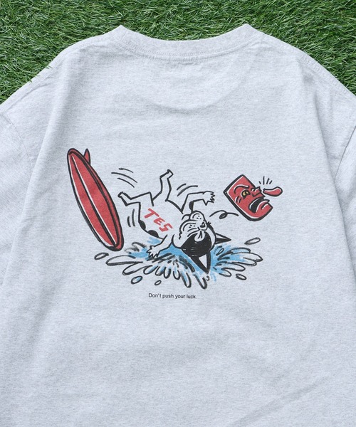 The Endless Summer(エンドレスサマー)の「TES TENGU BUHI T-SHIRT/ Tシャツ(Tシャツ/カットソー・メンズ・グレー/ホワイト/ベージュ・SMALL/MEDIUM/LARGE/X-LARGE/XX-LARGE)」の13枚目の写真