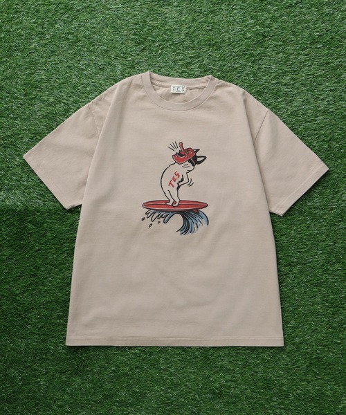 The Endless Summer(エンドレスサマー)の「TES TENGU BUHI T-SHIRT/ Tシャツ(Tシャツ/カットソー・メンズ・グレー/ホワイト/ベージュ・SMALL/MEDIUM/LARGE/X-LARGE/XX-LARGE)」の15枚目の写真