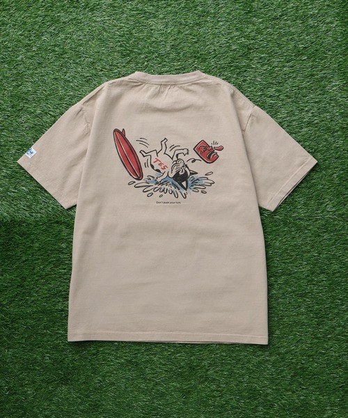 The Endless Summer(エンドレスサマー)の「TES TENGU BUHI T-SHIRT/ Tシャツ(Tシャツ/カットソー・メンズ・グレー/ホワイト/ベージュ・SMALL/MEDIUM/LARGE/X-LARGE/XX-LARGE)」の17枚目の写真