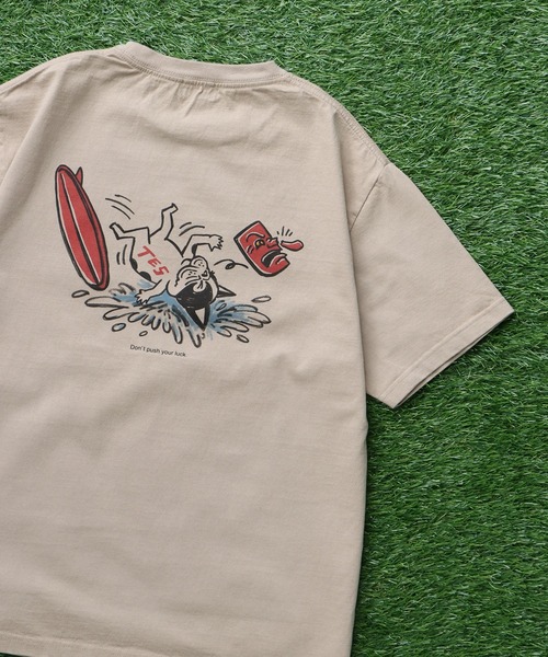 The Endless Summer(エンドレスサマー)の「TES TENGU BUHI T-SHIRT/ Tシャツ(Tシャツ/カットソー・メンズ・グレー/ホワイト/ベージュ・SMALL/MEDIUM/LARGE/X-LARGE/XX-LARGE)」の19枚目の写真