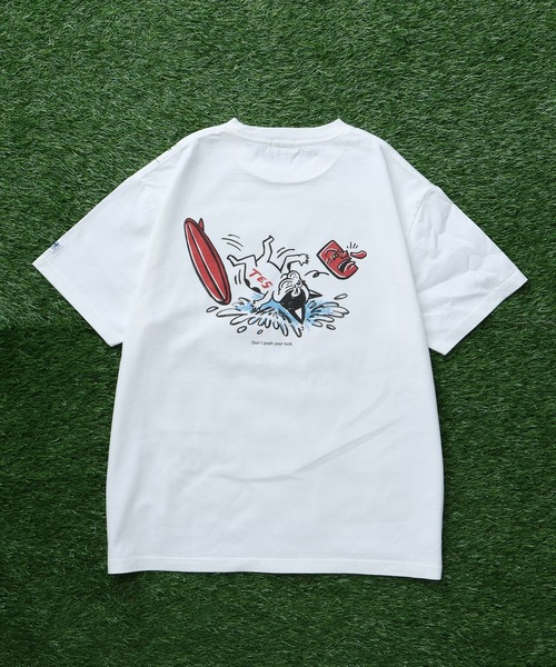 The Endless Summer(エンドレスサマー)の「TES TENGU BUHI T-SHIRT/ Tシャツ(Tシャツ/カットソー・メンズ・グレー/ホワイト/ベージュ・SMALL/MEDIUM/LARGE/X-LARGE/XX-LARGE)」の5枚目の写真