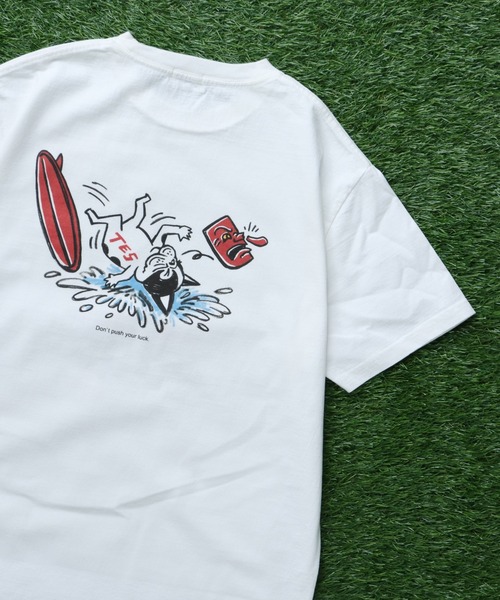 The Endless Summer(エンドレスサマー)の「TES TENGU BUHI T-SHIRT/ Tシャツ(Tシャツ/カットソー・メンズ・グレー/ホワイト/ベージュ・SMALL/MEDIUM/LARGE/X-LARGE/XX-LARGE)」の9枚目の写真