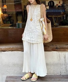 LACE SWITCHING DRESS（ワンピース）｜EIMY ISTOIRE（エイミー