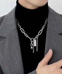 Otte（オッテ）の「デザインチェーンプレートタグネックレス（ネックレス）」