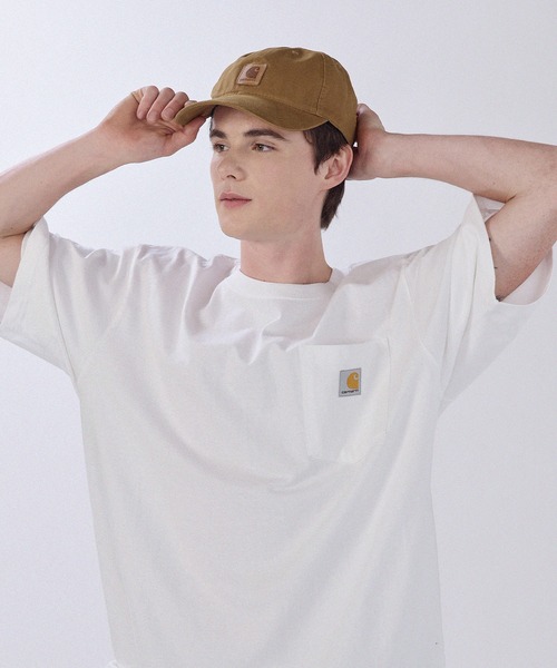 Carhartt(カーハート)の「【Carhartt カーハート】/ウォッシュ加工オデッサ キャップ(キャップ・メンズ・ブラウン/オリーブ/ブラック/ネイビー/グレー・FREE)」の1枚目の写真