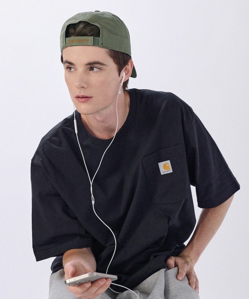 Carhartt(カーハート)の「【Carhartt カーハート】/ウォッシュ加工オデッサ キャップ(キャップ・メンズ・ブラウン/オリーブ/ブラック/ネイビー/グレー・FREE)」の4枚目の写真