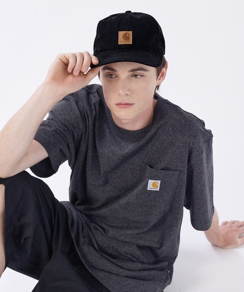 Carhartt(カーハート)の「【Carhartt カーハート】/ウォッシュ加工オデッサ キャップ(キャップ・メンズ・ブラウン/オリーブ/ブラック/ネイビー/グレー・FREE)」の2枚目の写真