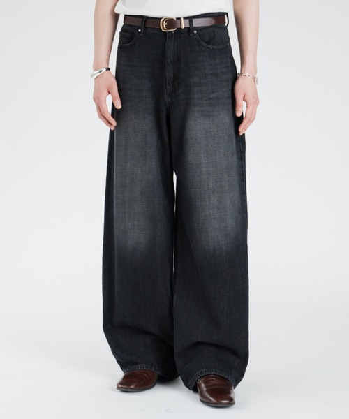 LASER FADE STANDARD STRAIGHT DENIM（デニムパンツ）｜WYM LIDNM
