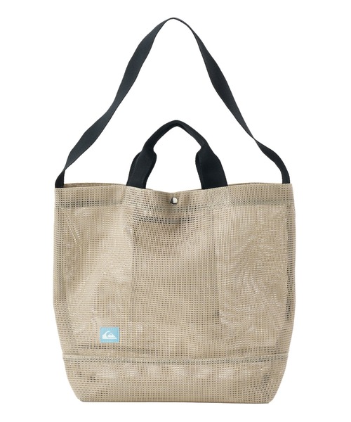 Quiksilver(クイックシルバー)の「QUIKSILVER メンズ EVERYDAY MESH TOTE オールメッシュトートバッグ<MESH COLLECTION>【2026年夏モデル】(トートバッグ・メンズ・ブラック/カーキ・FREE)」の1枚目の写真