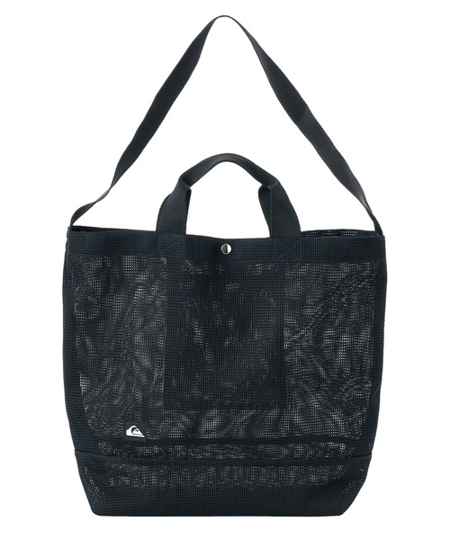 Quiksilver(クイックシルバー)の「QUIKSILVER メンズ EVERYDAY MESH TOTE オールメッシュトートバッグ<MESH COLLECTION>【2026年夏モデル】(トートバッグ・メンズ・ブラック/カーキ・FREE)」の2枚目の写真