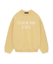 FOG ESSENTIALS(�G�t�I�[�W�[�G�b�Z���V�����Y)�̃t�B�A �I�u �S�b�h �G�b�Z���V�����Y �yFear of God ESSENTIALS�z - �N���[�l�b�N �X�E�G�b�g �g���[�i�[�yHEAVY FLEECE CREWNECK AMBER 192BT246233F�z(�X�E�F�b�g)