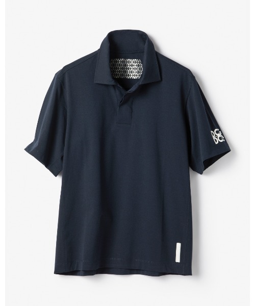 DoCLASSE（ ドゥクラッセ）の「DCG/高機能ファインジャージーポロ　半袖（Tシャツ/カットソー・メンズ・マスタード/ブラック/ホワイト/ネイビー/ライトグレー・S/M/L/LL/3L）」の4枚目の写真