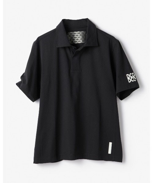 DoCLASSE（ ドゥクラッセ）の「DCG/高機能ファインジャージーポロ　半袖（Tシャツ/カットソー・メンズ・マスタード/ブラック/ホワイト/ネイビー/ライトグレー・S/M/L/LL/3L）」の2枚目の写真