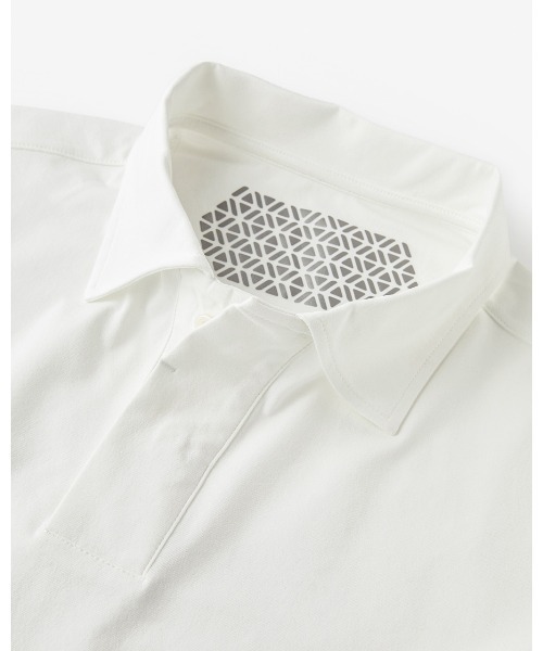 DoCLASSE（ ドゥクラッセ）の「DCG/高機能ファインジャージーポロ　半袖（Tシャツ/カットソー・メンズ・マスタード/ブラック/ホワイト/ネイビー/ライトグレー・S/M/L/LL/3L）」の7枚目の写真