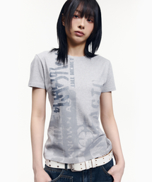 Aim Lettering Half Top (Gray)