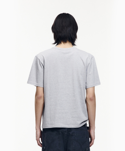AAKAM(アーカム)の「Aim Lettering Half Top (Gray)(Tシャツ/カットソー・レディース・その他・1/3/2)」の14枚目の写真