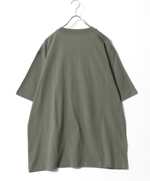 Carhartt(カーハート)の「2026SS Carhartt/カーハート オーバーサイズ ワンポイントロゴ ポケット付 ヘンリーネックTシャツ(Tシャツ/カットソー・メンズ・グレー/ネイビー/ブラック/オリーブ/チャコール・M/L/XL)」の13枚目の写真