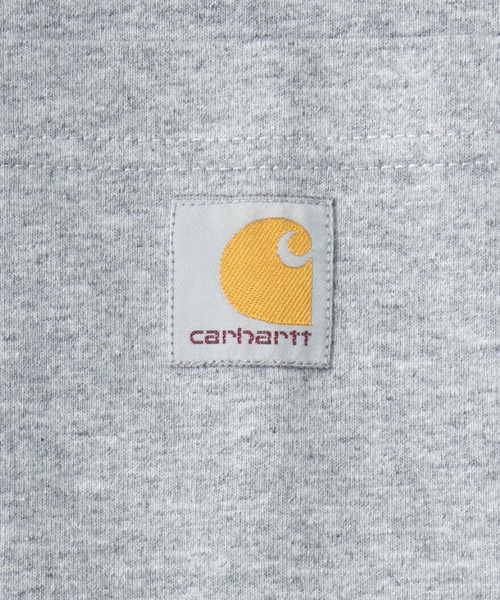 Carhartt(カーハート)の「2026SS Carhartt/カーハート オーバーサイズ ワンポイントロゴ ポケット付 ヘンリーネックTシャツ(Tシャツ/カットソー・メンズ・グレー/ネイビー/ブラック/オリーブ/チャコール・M/L/XL)」の22枚目の写真