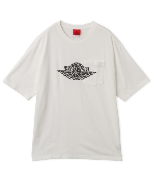 JORDAN BRAND(ジョーダンブランド)の「JORDAN BRAND M J FLT ES 85 W PKT SS CRW / ジョーダン ブランド FLT ES 85 W PKT S/S クルー/NIKE【SP】(Tシャツ/カットソー・メンズ・ホワイト/ブルー/ブラック/ブラウン・M/S/L/XL/XXL/3XL)」の6枚目の写真