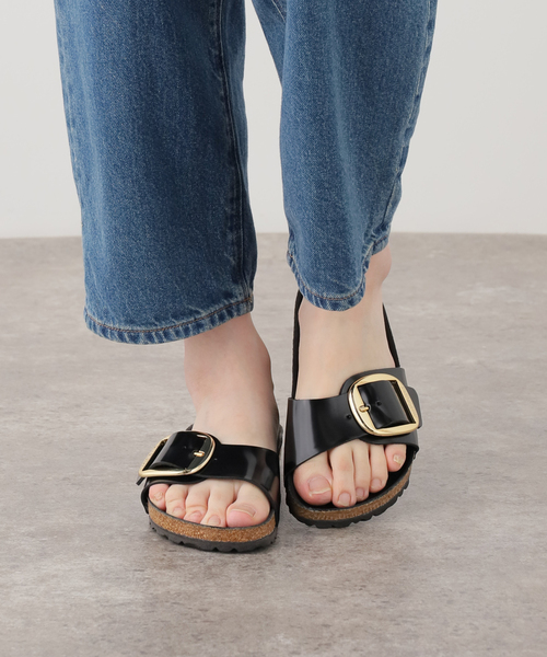 BIRKENSTOCK(ビルケンシュトック)の「【WEB+一部店舗限定】BIRKENSTOCK / ビルケンシュトック MADRID BIG BUCKLE HEX(サンダル・レディース・ブラック・36/38/37)」の9枚目の写真