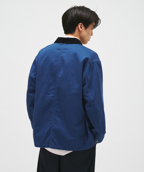 JOURNAL STANDARD(ジャーナルスタンダード)の「ヘビー ツイル ゲーム ジャケット(カバーオール・メンズ・ブラック/ブルー系その他・MEDIUM/LARGE)」の21枚目の写真