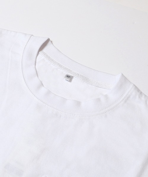 coca(coca)(コカ)の「ピスネームチュニック丈Tシャツ(Tシャツ/カットソー・レディース・ホワイト/ブラック・L/M/S)」の16枚目の写真