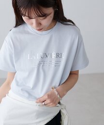 アソートロゴ箔プリントTシャツ
