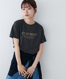 アソートロゴ箔プリントTシャツ