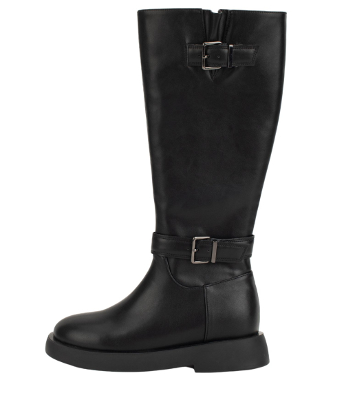 DIFFERSHOE（ディファーシュー）の「ロエルンロングブーツ7.5CM[ブラック]（ブーツ・レディース・ブラック・23.5cm/24.5cm/25cm/22.5cm/23cm/24cm）」の7枚目の写真