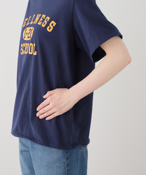 INSCRIRE(アンスクリア)の「INSCRIRE/アンスクリア Wellness Wire Tシャツ(Tシャツ/カットソー・レディース・チャコールグレー・MEDIUM)」の4枚目の写真