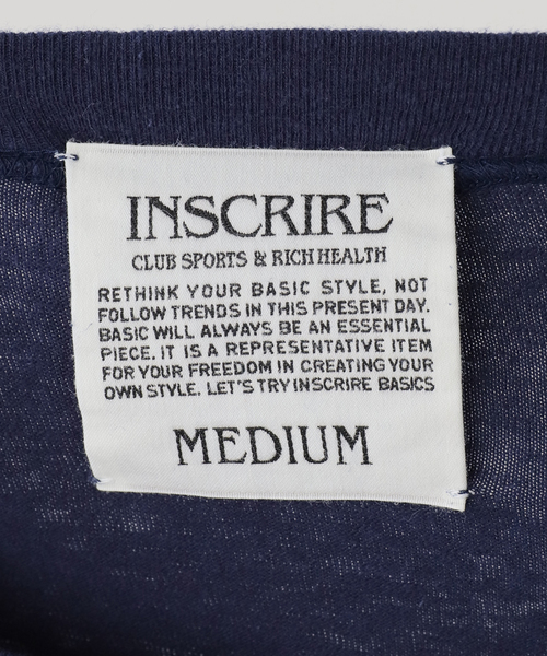 INSCRIRE(アンスクリア)の「INSCRIRE/アンスクリア Wellness Wire Tシャツ(Tシャツ/カットソー・レディース・チャコールグレー・MEDIUM)」の5枚目の写真