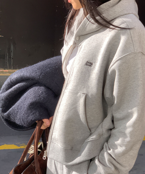 haag（ヘイグ）の「a zip-up hoodie (grey)（パーカー・レディース・その他・FREE）」の19枚目の写真