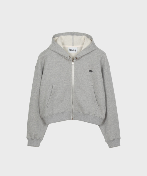 haag（ヘイグ）の「a zip-up hoodie (grey)（パーカー・レディース・その他・FREE）」の6枚目の写真
