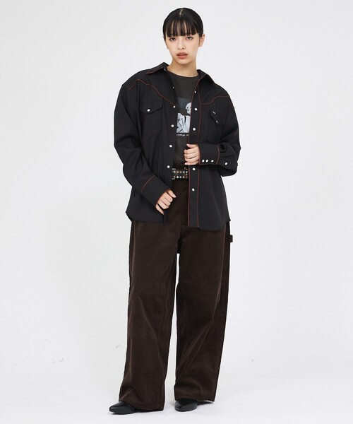 Lee(リー)の「【LEE / リー】セットアップ対応 ペインターパンツ / LM4715(その他パンツ・メンズ・ダークブラウン/ブラック・フリー)」の21枚目の写真