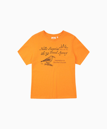 Bird Trip Tee(W)_Orange