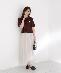 PROPORTION BODY DRESSING | <E>ラメプリーツスカート / 1216227803(スカート)