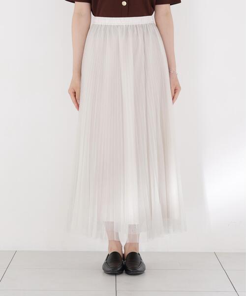 PROPORTION BODY DRESSING(プロポーションボディドレッシング)の「<E>ラメプリーツスカート / 1216227803(スカート・レディース・ホワイト系その他/ダークグレー・MEDIUM/P/S/SMALL)」の13枚目の写真