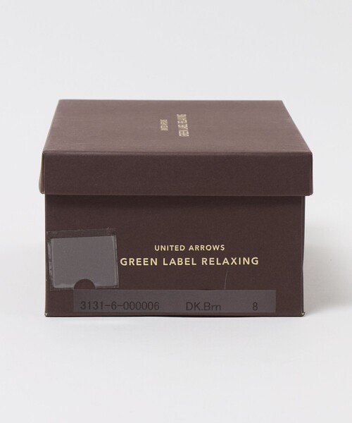 green label relaxing(グリーンレーベルリラクシング)の「GLR ハッスイ アクティブ スエード Uチップ レザーシューズ ドレスシューズ -撥水-(ドレスシューズ・メンズ・ダークブラウン・9/7/8h/7h/8)」の11枚目の写真