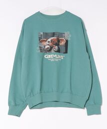 【GREMLINS / グレムリン】フォトプリント クルーネック スウェットプルオーバー