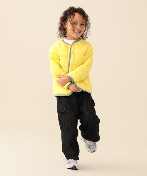 BEAMS mini(ビームスミニ)の「ストレート カーゴパンツ 2026FW(90~140cm)通園 通学 カジュアル(カーゴパンツ・キッズ・ブラウン/ブラック・120/110/100/90/140/130)」の11枚目の写真