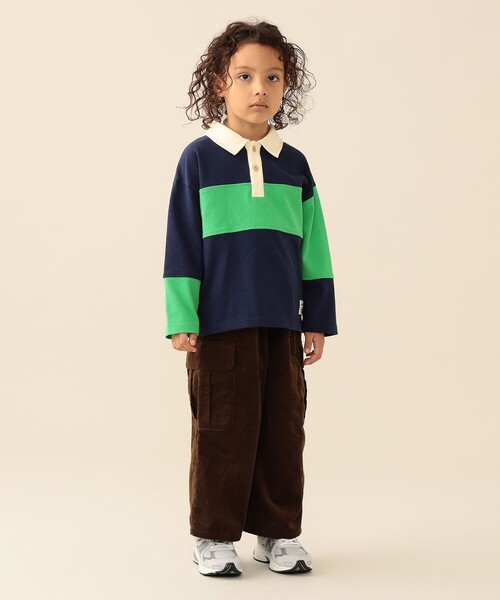 BEAMS mini(ビームスミニ)の「ストレート カーゴパンツ 2026FW(90~140cm)通園 通学 カジュアル(カーゴパンツ・キッズ・ブラウン/ブラック・120/110/100/90/140/130)」の14枚目の写真