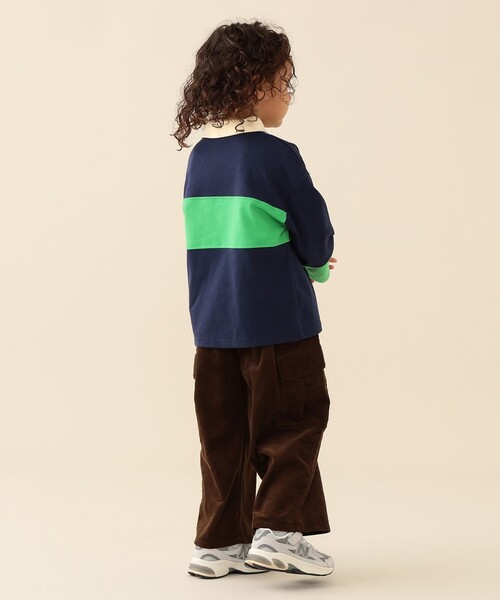 BEAMS mini(ビームスミニ)の「ストレート カーゴパンツ 2026FW(90~140cm)通園 通学 カジュアル(カーゴパンツ・キッズ・ブラウン/ブラック・120/110/100/90/140/130)」の16枚目の写真